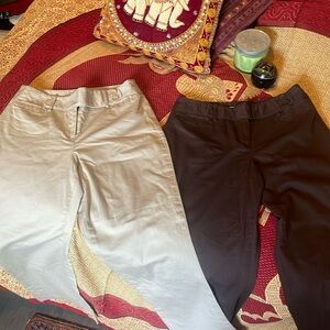 Ann Taylor Loft Petite medium rise pants